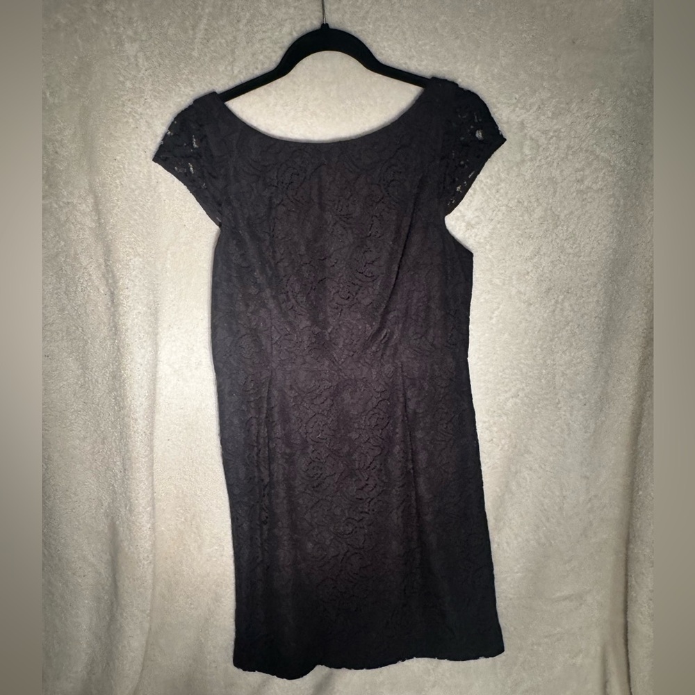Elegant Black Lace Dress